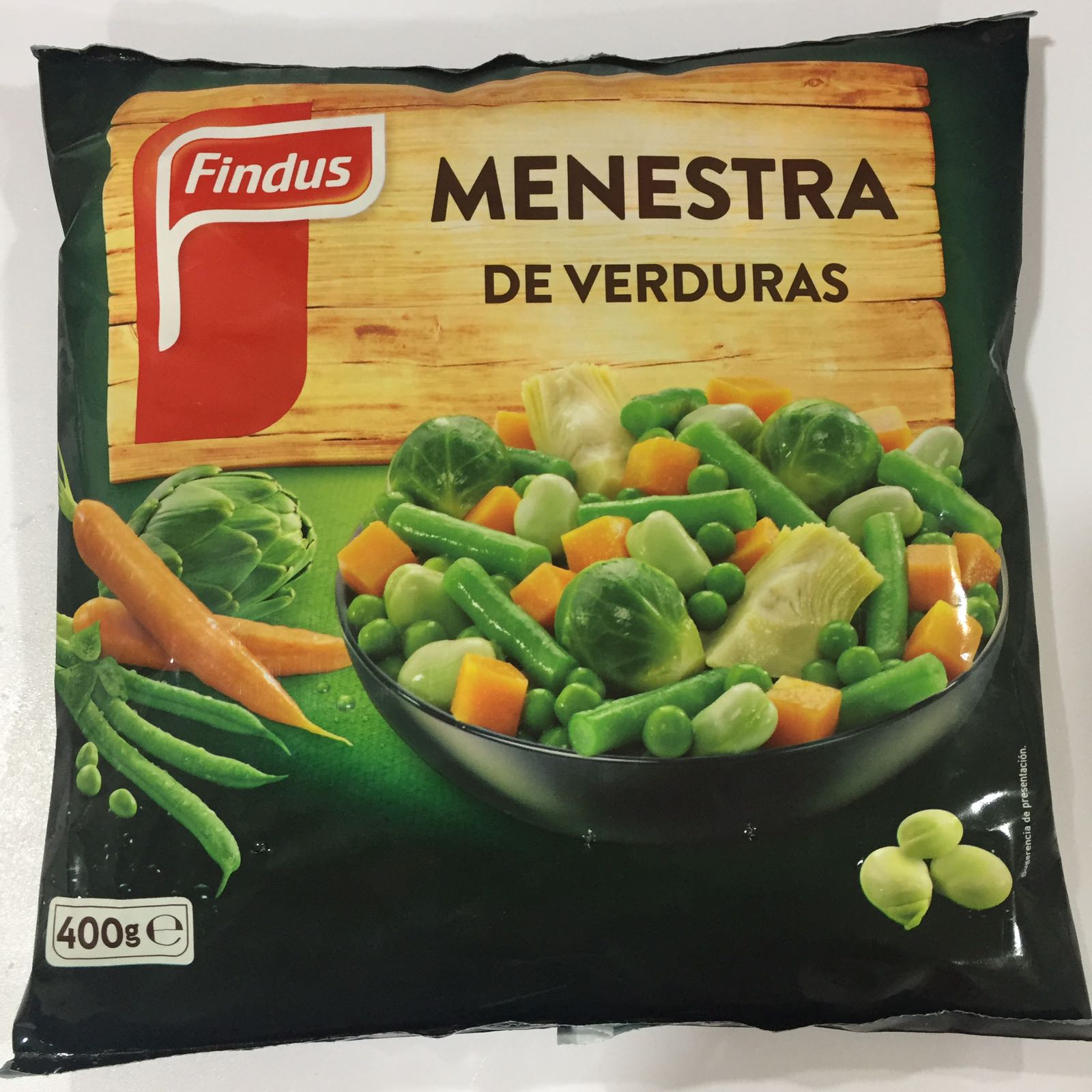MENESTRA DE VERDURA FINDUS 20X400GR