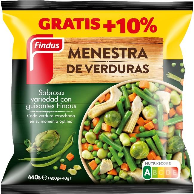 MENESTRA DE VERDURA FINDUS 20X440GR