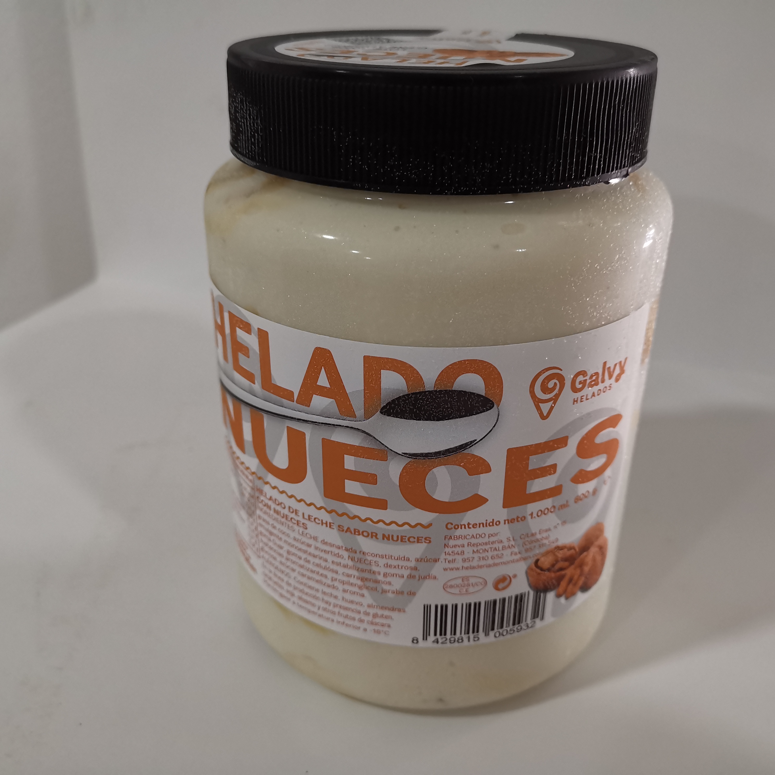 TARRO NATA-NUECES CON TOFFEE GALVY 6X1LT.